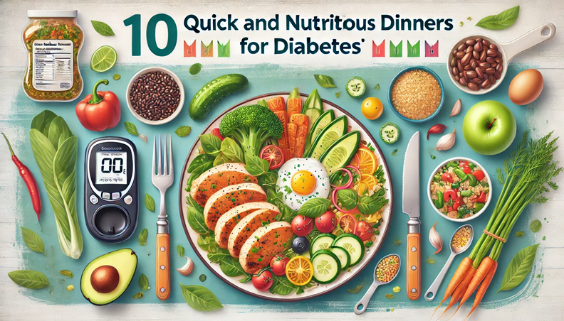 10 Quick and Nutritious Dinners for Diabetes  