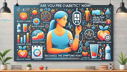 Recognize early signs of pre-diabetes like thirst and fatigue. Lifestyle changes such as weight loss and exercise can help prevent progression to type 2 diabetes