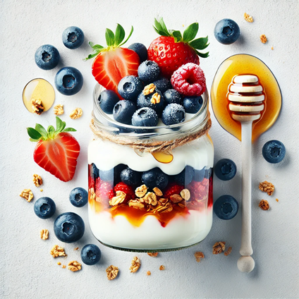 Fruit and Yogurt Parfait
