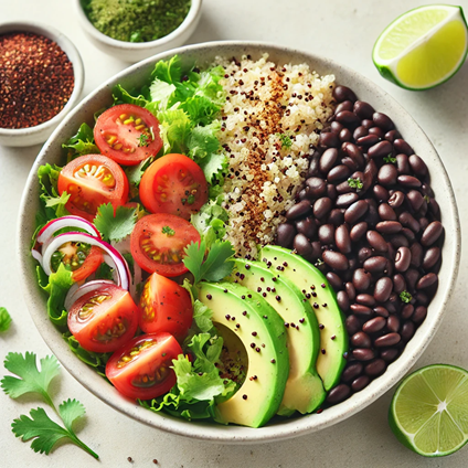 Quinoa and Black Bean Bowl