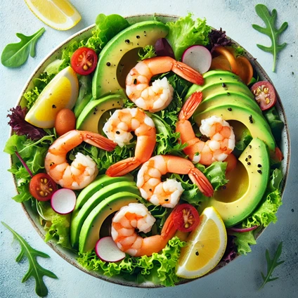  Shrimp and Avocado Salad