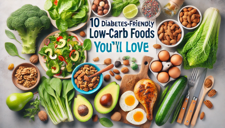 10 Diabetes-Friendly Low-Carb Foods You’ll Love